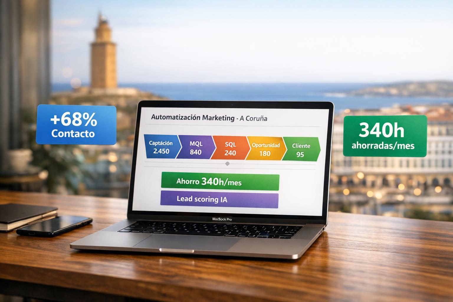 Automatización en A Coruña — Automatización de Procesos con IA en A Coruña