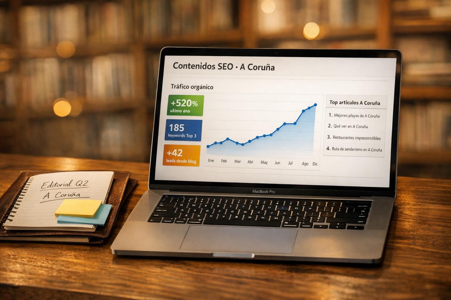 Contenidos en A Coruña — Marketing de Contenidos en A Coruña — Contenido que Posiciona y Convierte