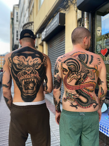 Two of Hearts Tattoo Coruña