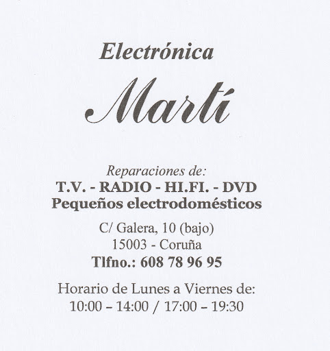 Electrónica Martí